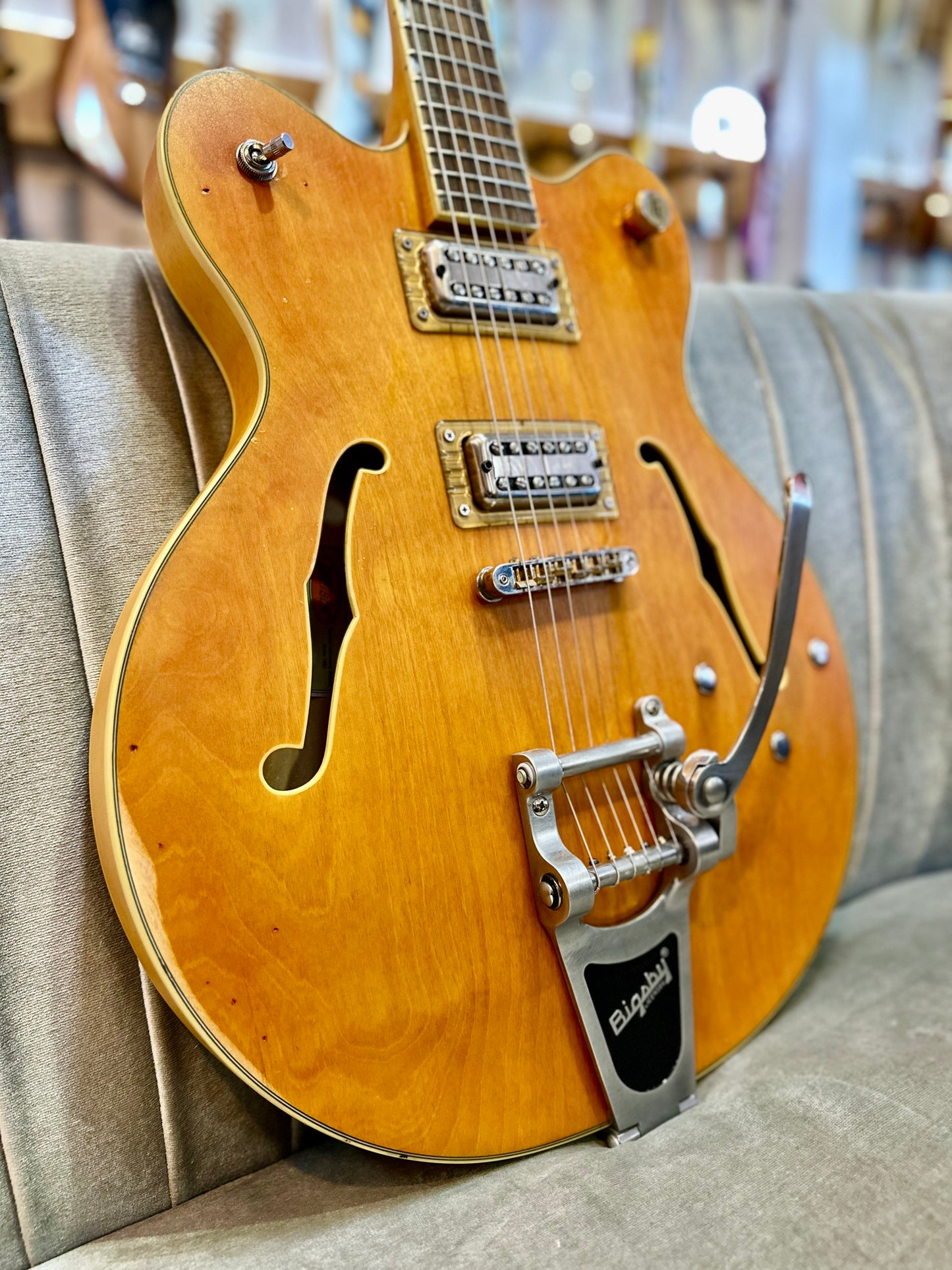 Gretsch | G5622T | Rabid Dog Relic | Relic Vintage Faded Orange | MadLove Filtertrons